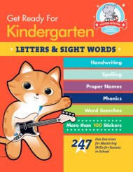 Get Ready for Kindergarten: Letters & Sight Words