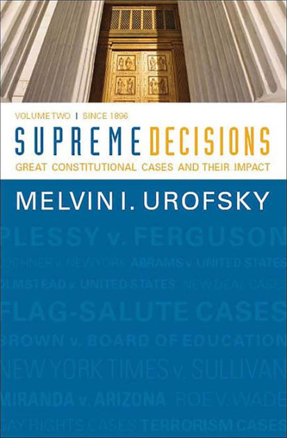 Supreme Decisions, Volume 2