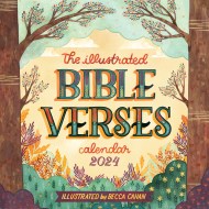 The Illustrated Bible Verses Wall Calendar 2024