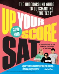 Up Your Score: SAT, 2018-2019 Edition