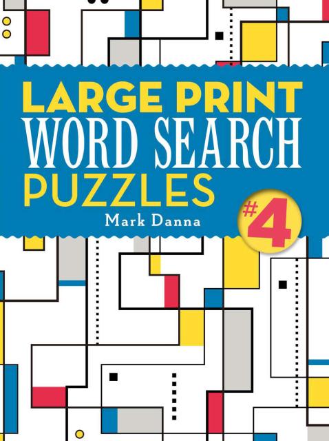 Large Print Word Search Puzzles 4